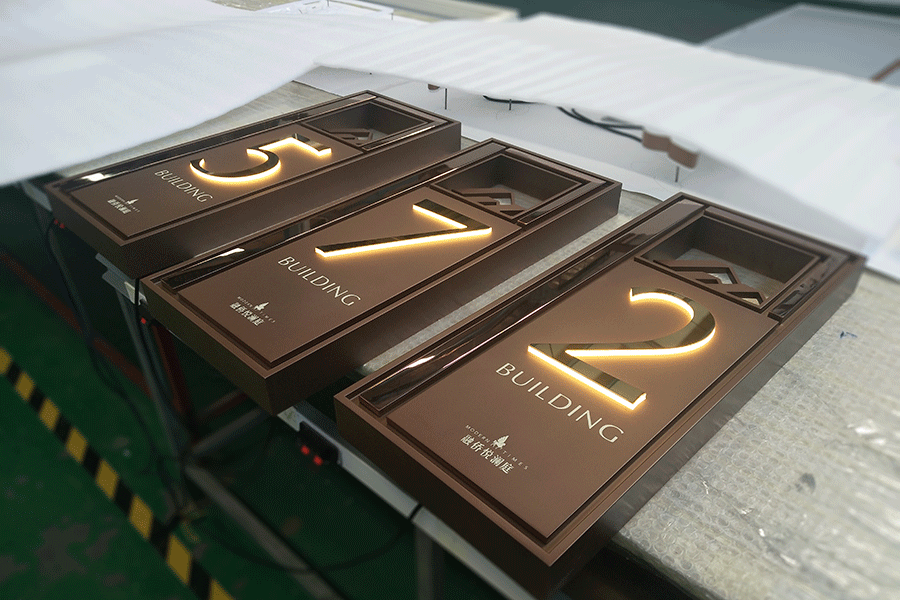 金屬字發光標識牌有什麽分類及優勢？